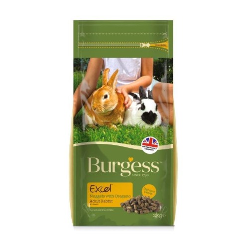 Burgess Excel Nuggets With Oregano Rabbit Food