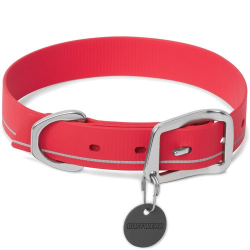 Ruffwear Red Currant Headwater Dog Collar