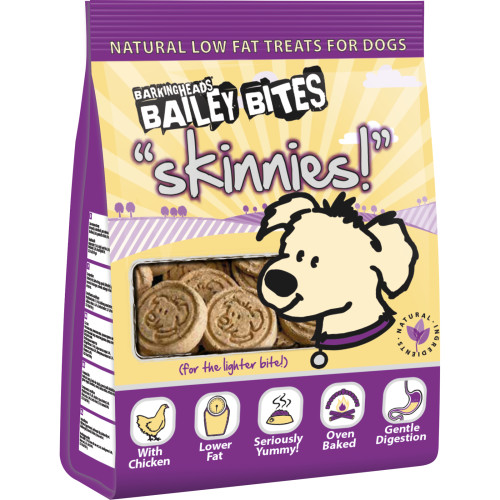 Barking Heads Bailey Bites Skinnies Natural Dog Treats