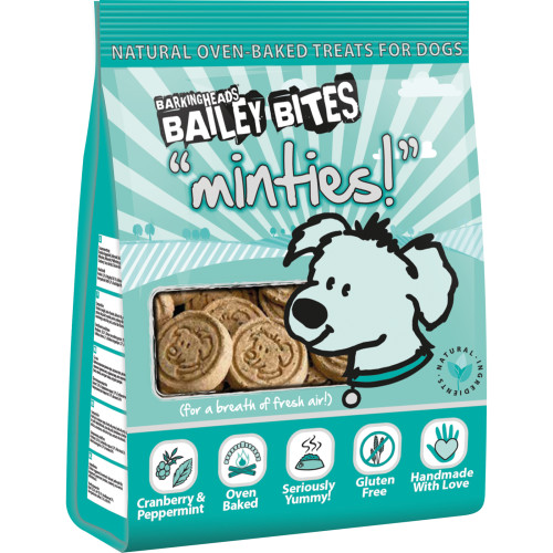 Barking Heads Bailey Bites Minties Natural Dog Treats