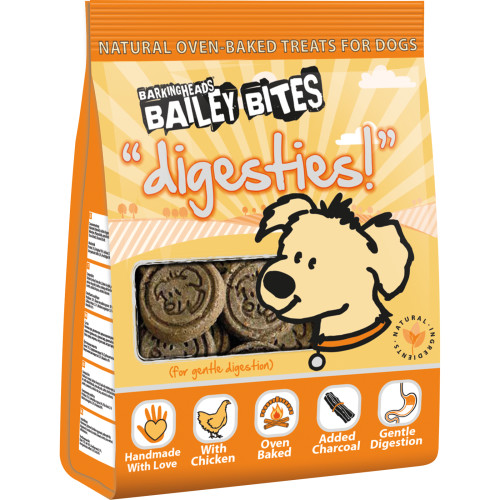 Barking Heads Bailey Bites Digesties Natural Dog Treats