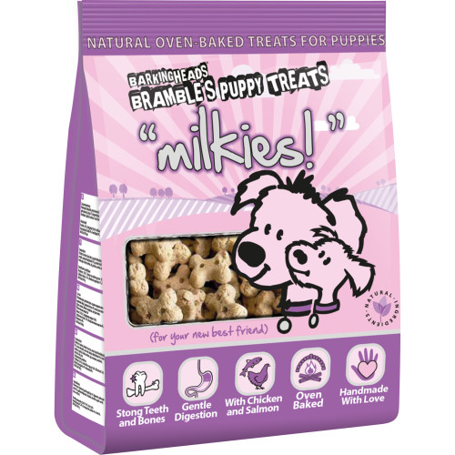 Barking Heads Brambles Milkies Natural Puppy Treats