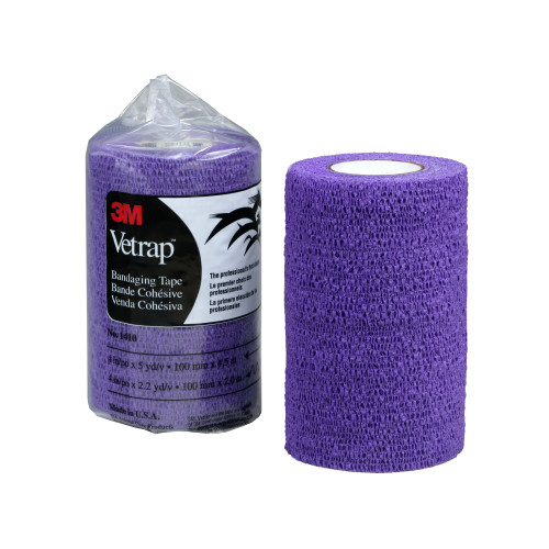 3M Vetrap Bandage Purple 100 Pack