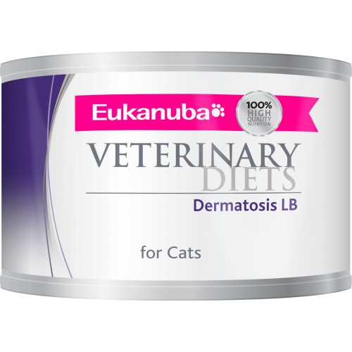 Eukanuba Veterinary Dermatosis LB Cat Food Tins