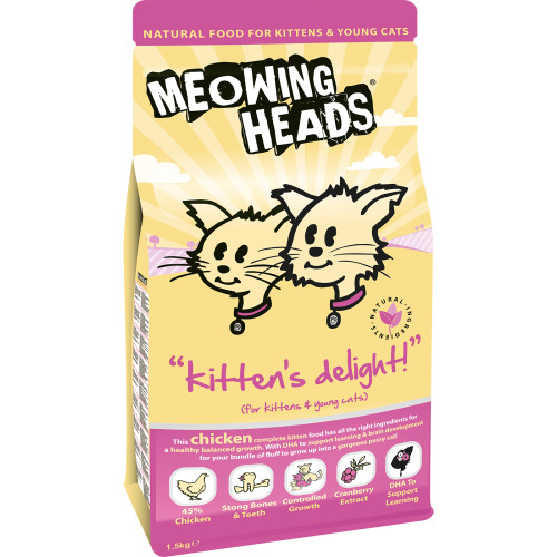 Meowing Heads Kittens Delight Kitten Food