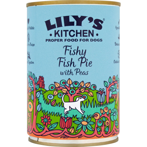 Lilys Kitchen Fishy Fish Pie with Peas Dog Food