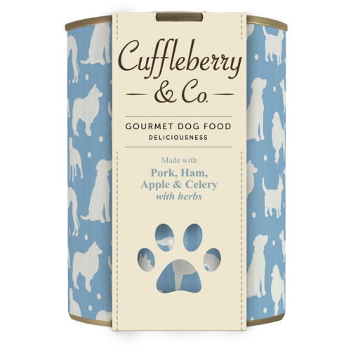 Cuffleberry & Co Pork Ham Apple & Celery Adult Dog Food