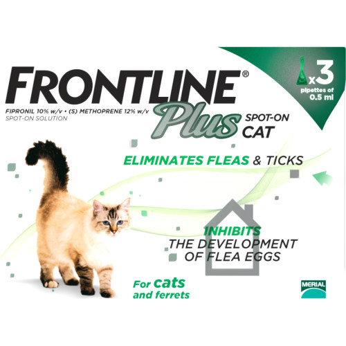 Frontline Plus Flea & Tick Spot On Cat