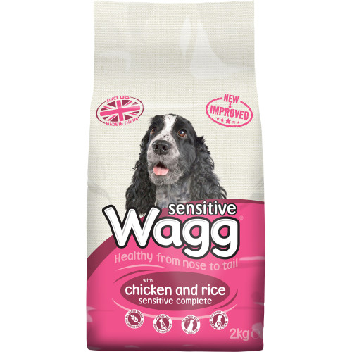 Wagg Complete Sensitive Chicken & Rice