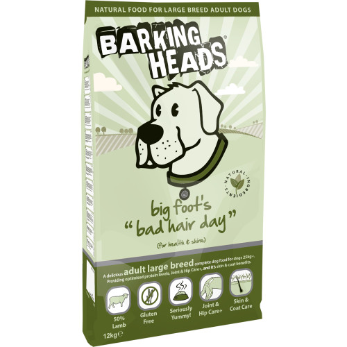 Barking Heads Big Foot Bad Hair Day Lamb Large Adult Dog Food