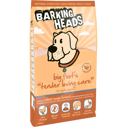 Barking Heads Big Foot Tender Loving Care Large Breed Adult Dog Food