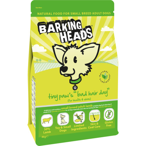 Barking Heads Tiny Paws Bad Hair Day Small Breed Adult Dog Food