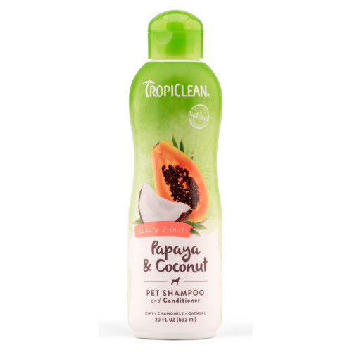 Tropiclean Shampoo 2in1 Papaya Plus
