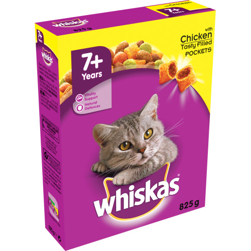 Whiskas 7+ Chicken Dry Senior Cat Food From £3.27 Waitrose Pet
