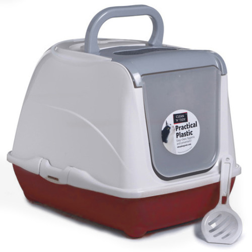 Sharples & Grant Flip Top Hooded Loo Large