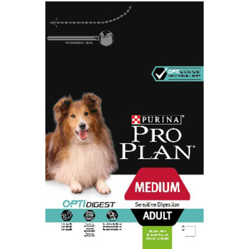 PRO PLAN OPTIDIGEST Sensitive Digestion Rich in Lamb Medium Adult Dog