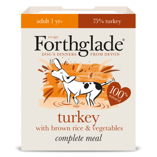 Forthglade Complete Turkey with Brown Rice & Veg Adult Dog Food