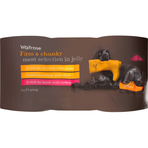 Waitrose Meat Selection in Jelly Adult Dog Food