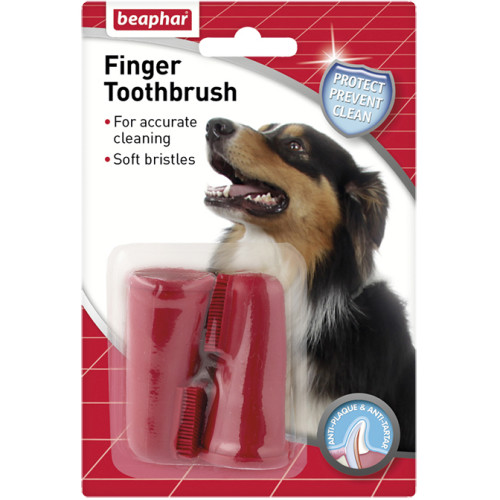 Beaphar Finger Toothbrush Twin Pack