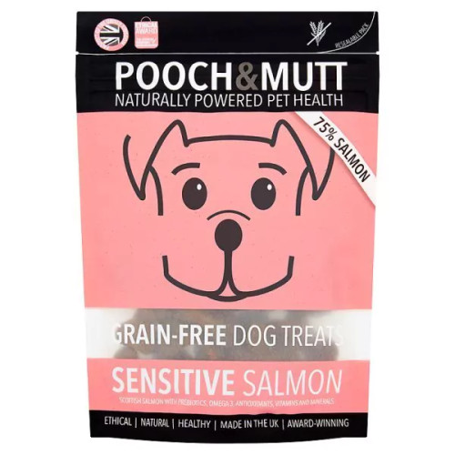 Pooch & Mutt Sensitive Salmon Grain Free Dog Treats
