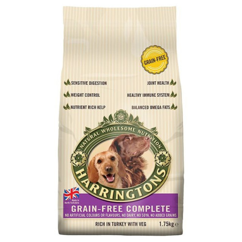 Harringtons Grain Free Turkey & Vegetables Adult Dog Food