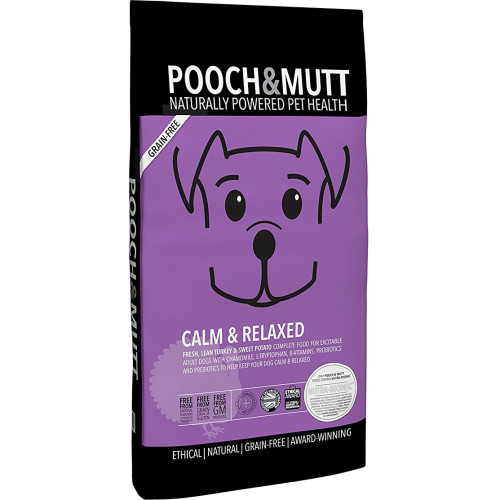 Pooch & Mutt Calm & Relaxed Turkey Adult Dog Food
