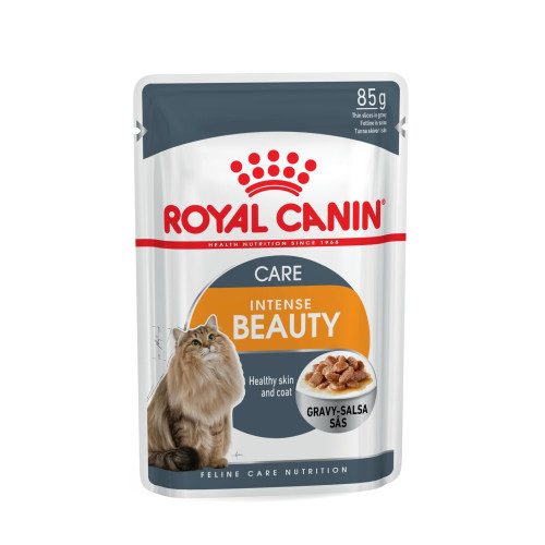 Royal Canin Health Nutrition Intense Beauty in Gravy Pouches Cat Food
