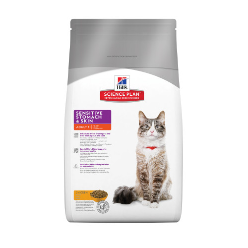 Hills Science Plan Feline Adult Sensitive Stomach & Skin with Chicken