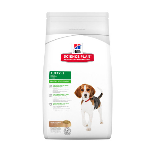 Hills Science Plan Puppy Healthy Development Lamb & Rice