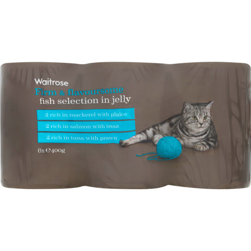 Waitrose Fish Selection in Jelly Cat Food