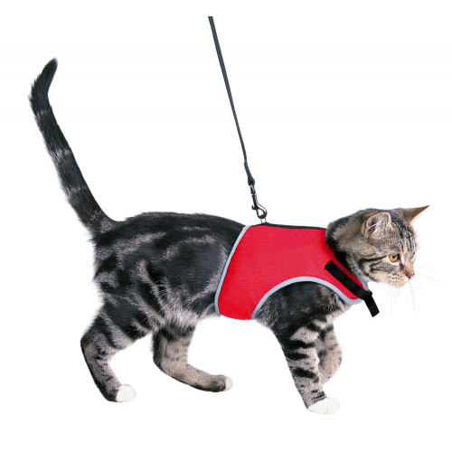Trixie Soft Harness with Leash for Cats