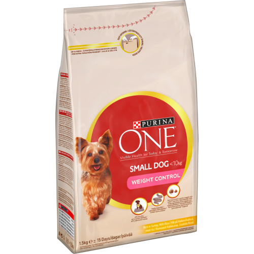 Purina ONE Small Dog Weight Control Turkey & Rice Adult Dog Food