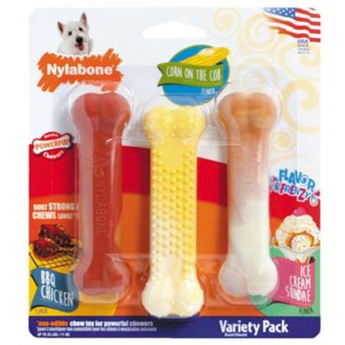Nylabone Flavour Frenzy Variety Triple Pack