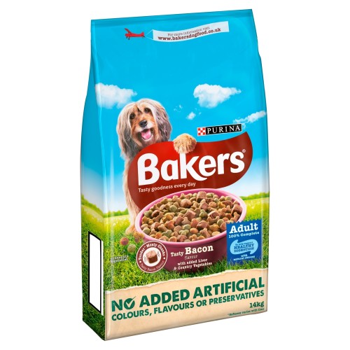 Bakers Complete Bacon & Liver Adult Dog Food