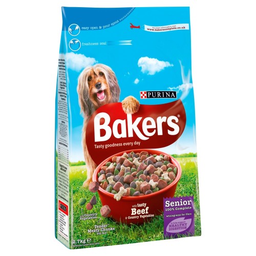 Bakers Complete Beef & Vegetables Senior Dog Food