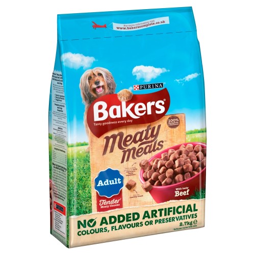 Bakers Complete Meaty Meals Beef Adult Dog Food
