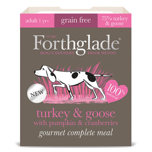 Forthglade Gourmet Turkey & Goose with Pumpkin & Cranberry Adult Dog Food
