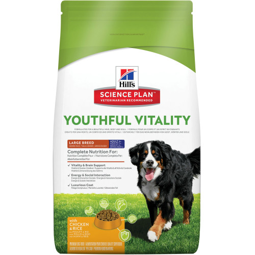 Hills Science Plan Canine Youthful Vitality Adult & Senior 5+ Large Chicken