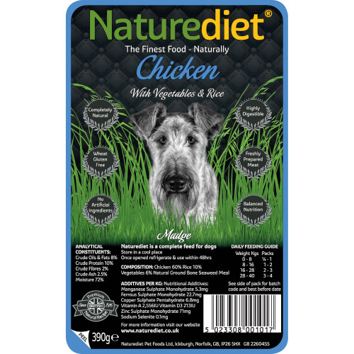 Naturediet Chicken Vegetables & Rice Dog Food