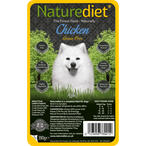 Naturediet Grain Free Chicken Dog Food