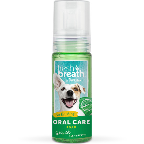 Tropiclean Fresh Breath Mint Foam