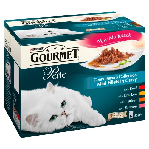 Gourmet Perle Connoisseurs Collection in Gravy Adult Cat Food
