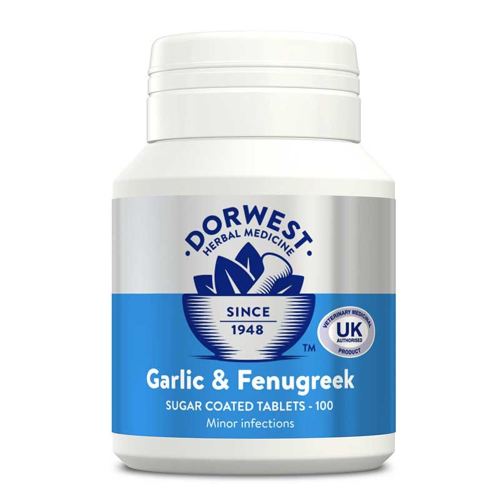 Dorwest Veterinary Garlic & Fenugreek Tablets