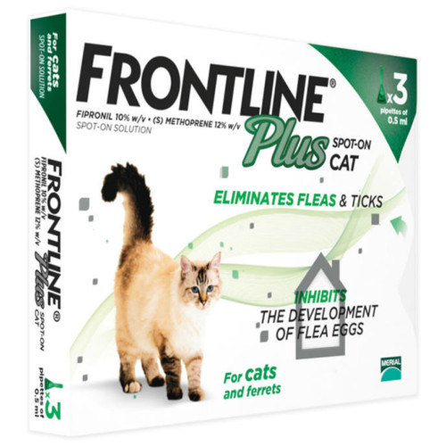Frontline Plus Flea & Tick Spot On Cat