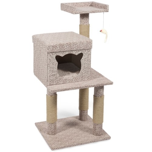 Ancol Crushed Velvet Cat Jungle