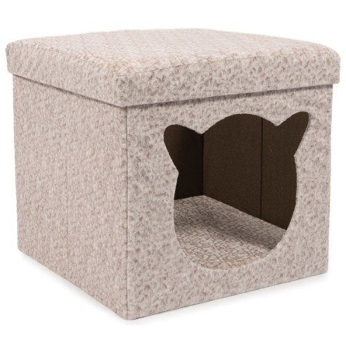 Ancol Crushed Velvet Cat Cabin