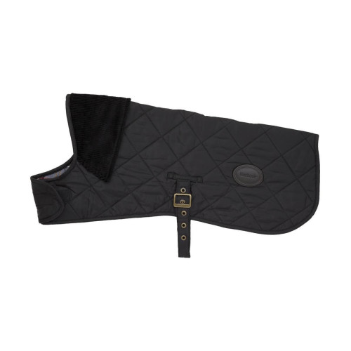 Barbour Quilted Dog Coat in Black