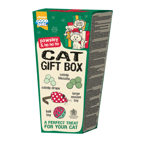 Good Girl Christmas Gift Box for Cats