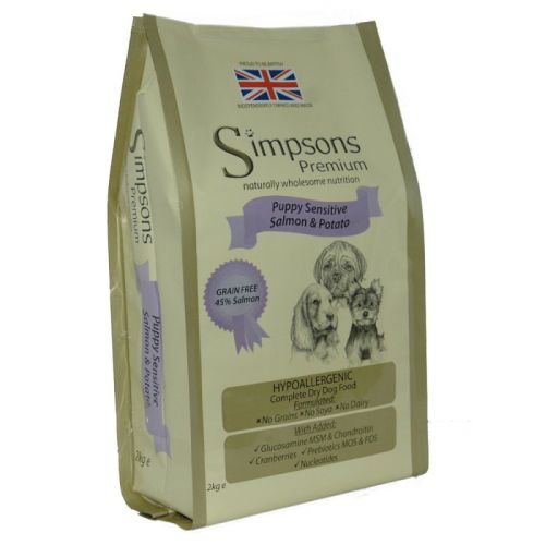 Simpsons Complete Salmon & Potato Sensitive Puppy Food