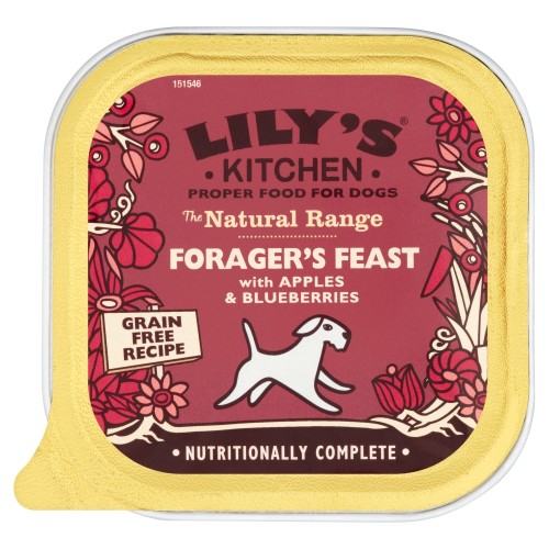 Lilys Kitchen Natural Foragers Feast with Fruits Wet Dog Food